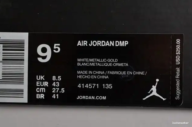 Reps LUCY RETRO mens white AIR 414571-135 JORDAN MOMENTS